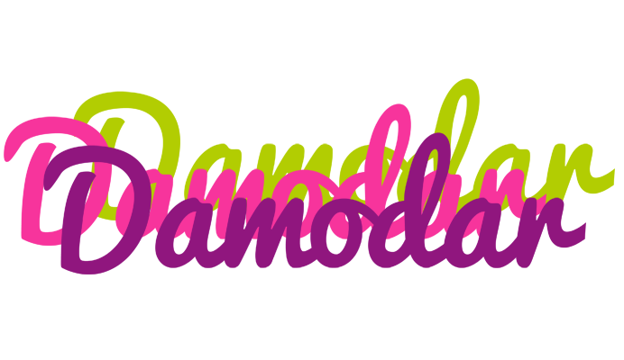 Damodar flowers logo