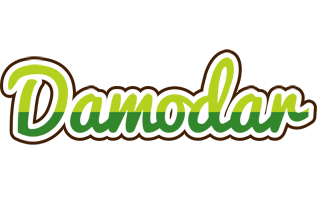 Damodar golfing logo