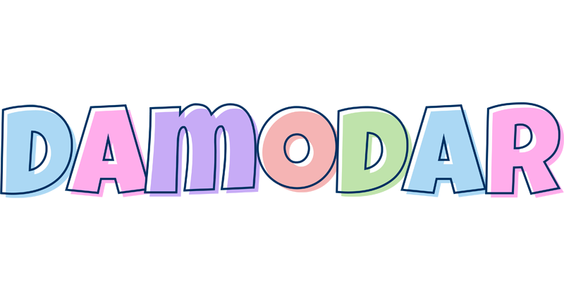 Damodar pastel logo