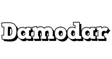 Damodar snowing logo