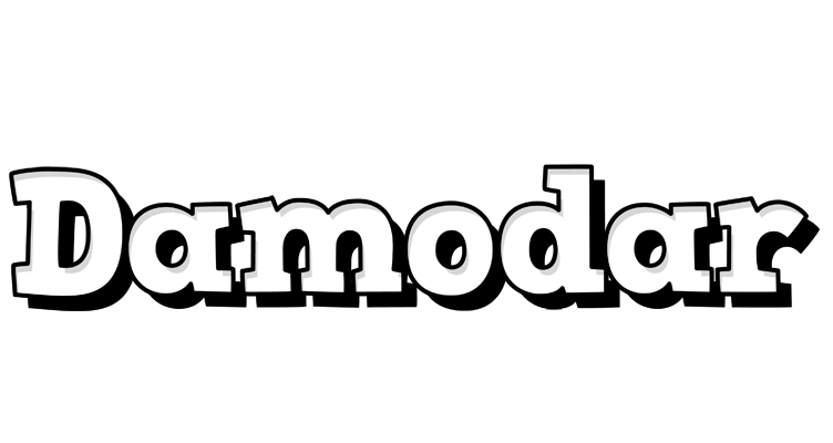 Damodar snowing logo