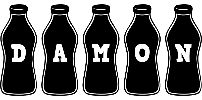 Damon bottle logo