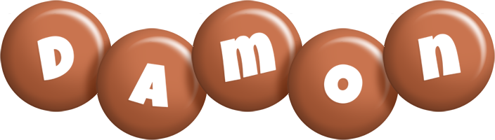 Damon candy-brown logo