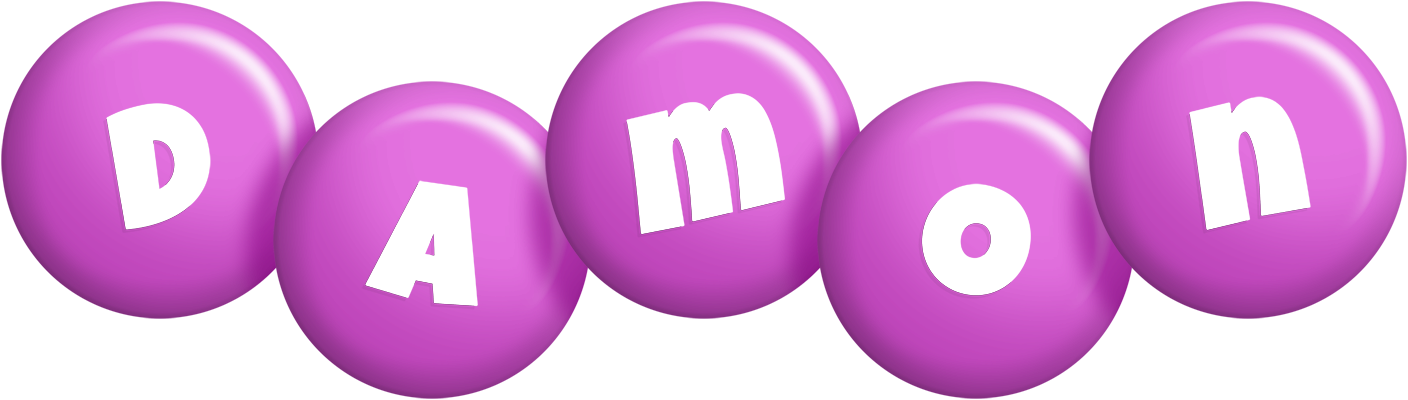 Damon candy-purple logo
