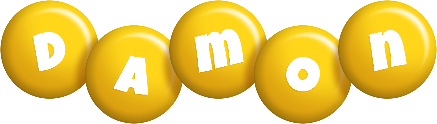 Damon candy-yellow logo