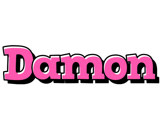 Damon girlish logo