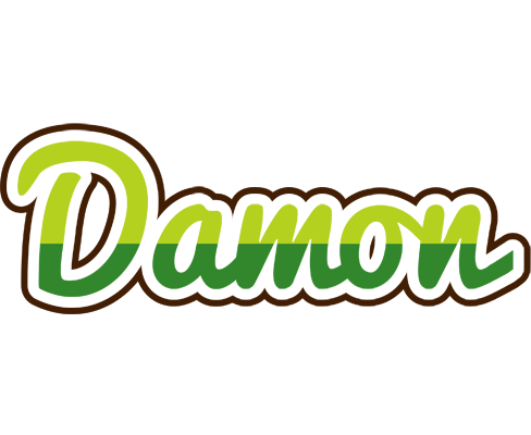 Damon golfing logo