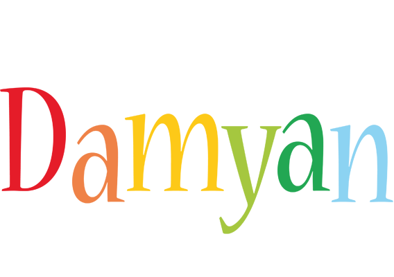 Damyan birthday logo