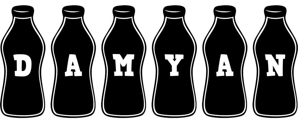 Damyan bottle logo