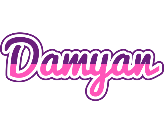 Damyan cheerful logo
