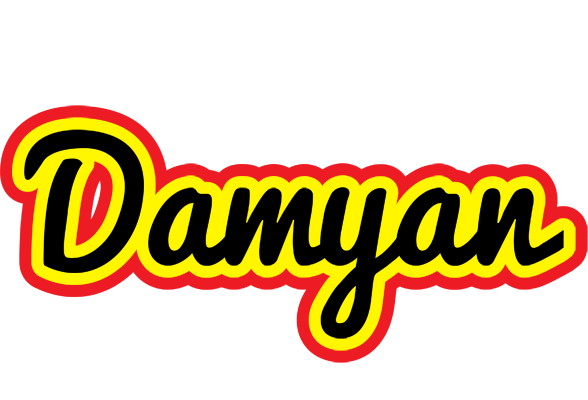 Damyan flaming logo