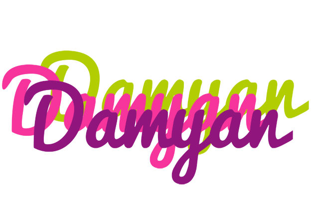 Damyan flowers logo