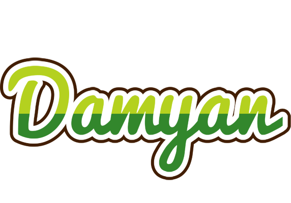 Damyan golfing logo