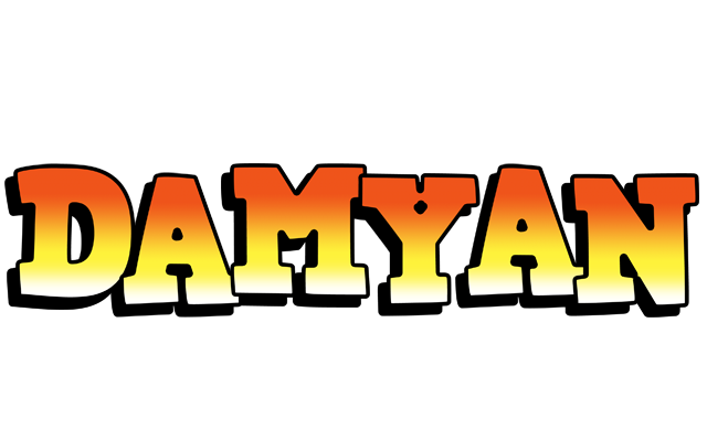 Damyan sunset logo