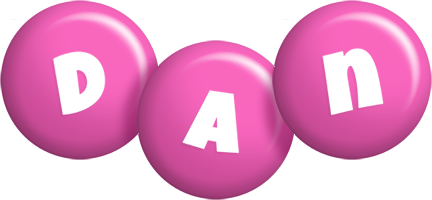 Dan candy-pink logo