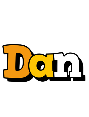 Dan cartoon logo