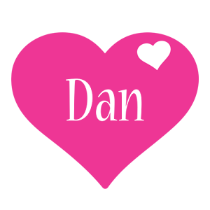 Dan love-heart logo