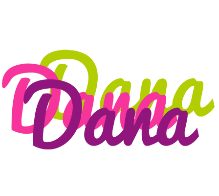 Dana flowers logo
