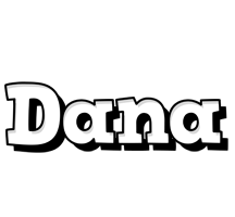 Dana snowing logo