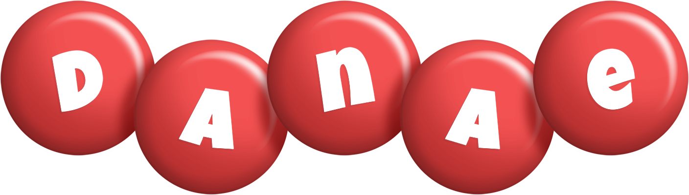 Danae candy-red logo