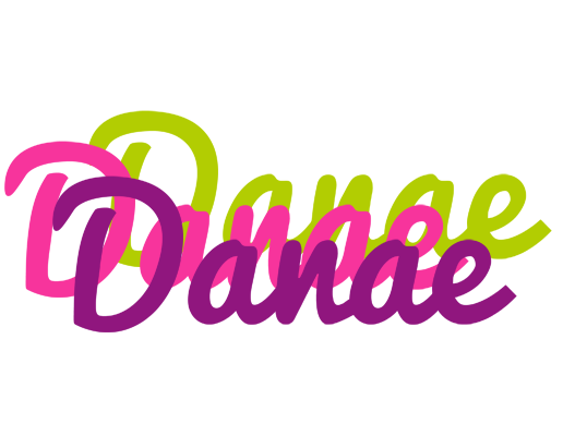 Danae flowers logo
