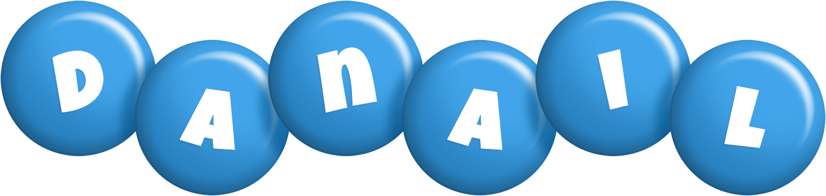 Danail candy-blue logo