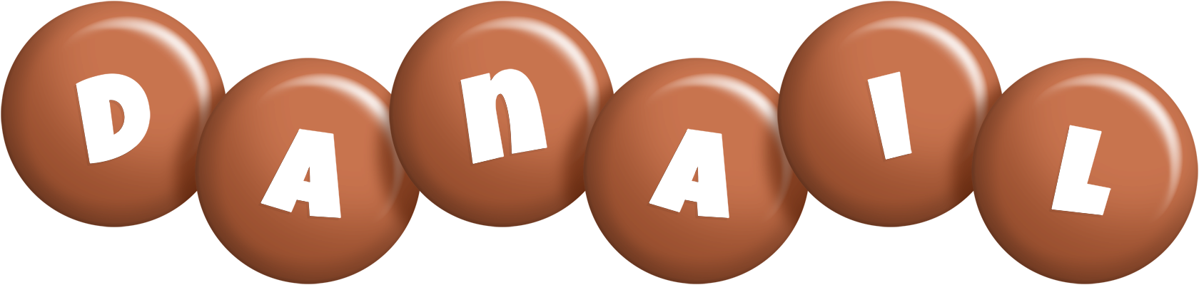 Danail candy-brown logo