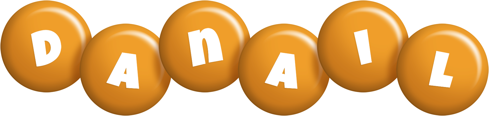 Danail candy-orange logo