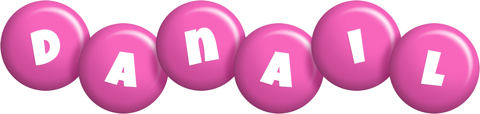 Danail candy-pink logo