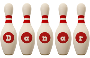 Danar bowling-pin logo