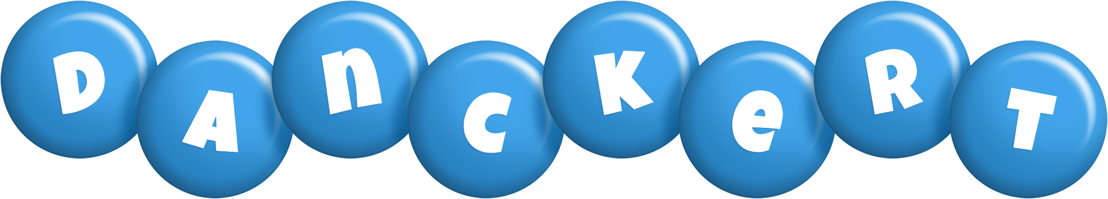 Danckert candy-blue logo