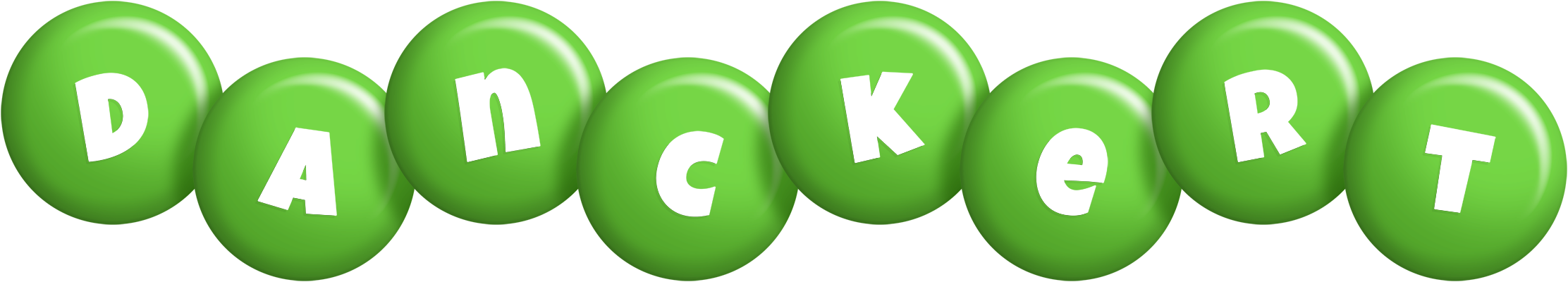 Danckert candy-green logo