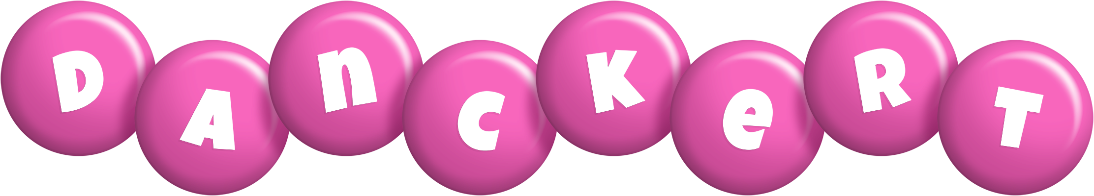 Danckert candy-pink logo