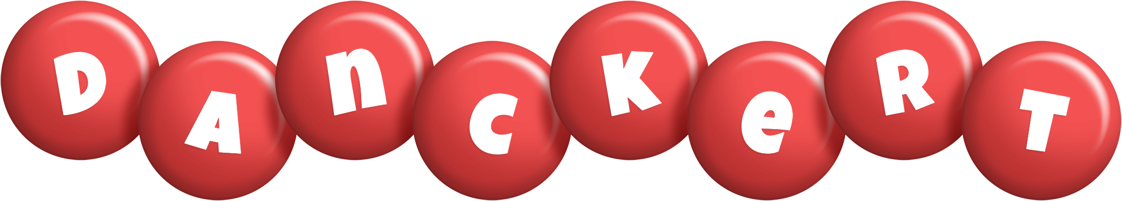 Danckert candy-red logo
