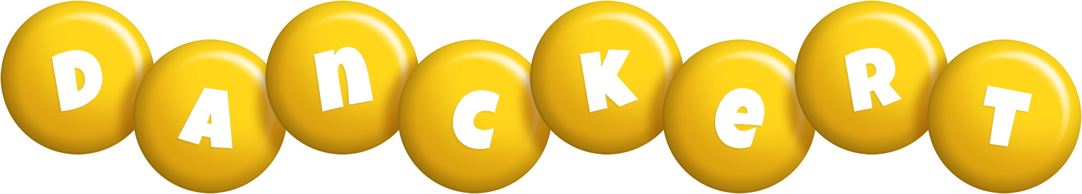 Danckert candy-yellow logo