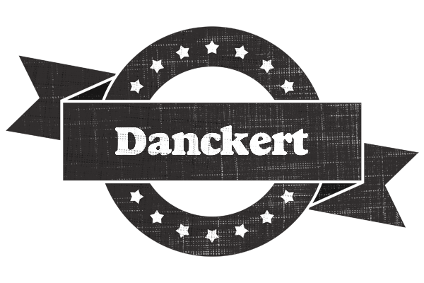 Danckert grunge logo