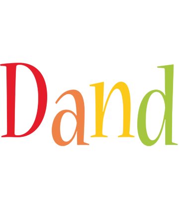 Dand birthday logo