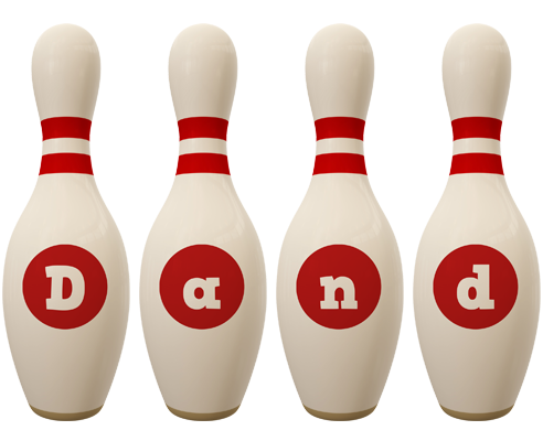 Dand bowling-pin logo