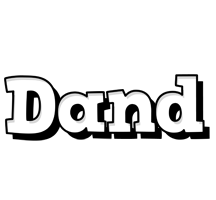 Dand snowing logo