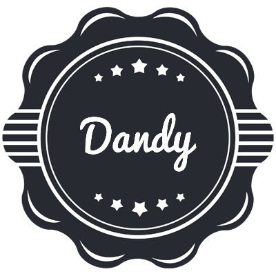 Dandy badge logo