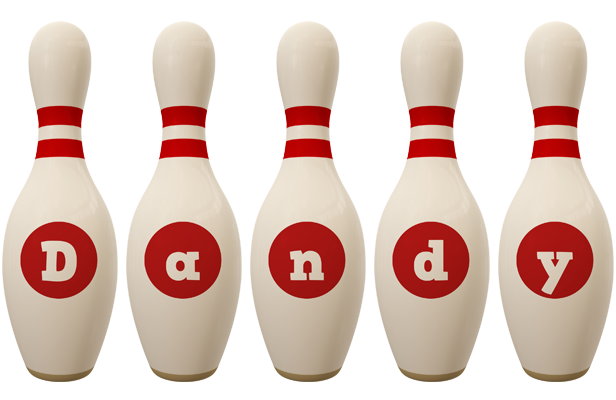 Dandy bowling-pin logo