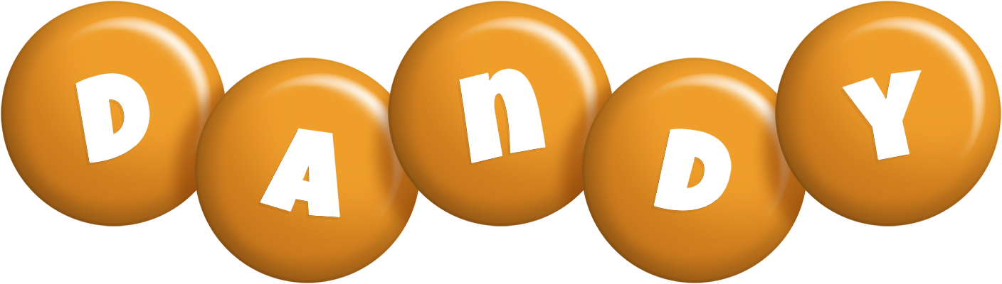 Dandy candy-orange logo