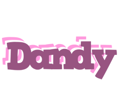 Dandy relaxing logo