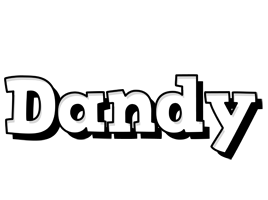 Dandy snowing logo
