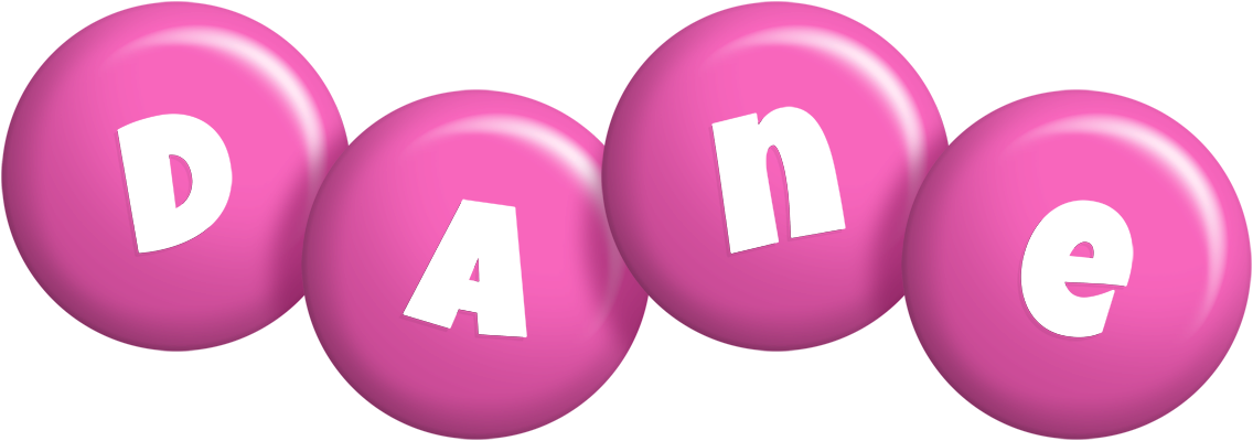 Dane candy-pink logo
