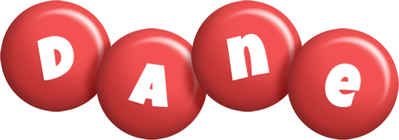 Dane candy-red logo