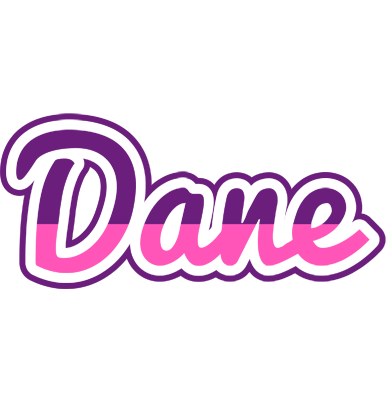 Dane cheerful logo