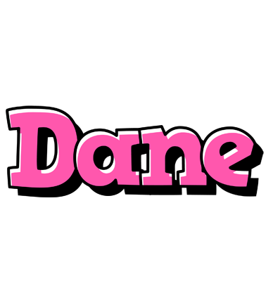 Dane girlish logo
