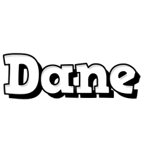 Dane snowing logo