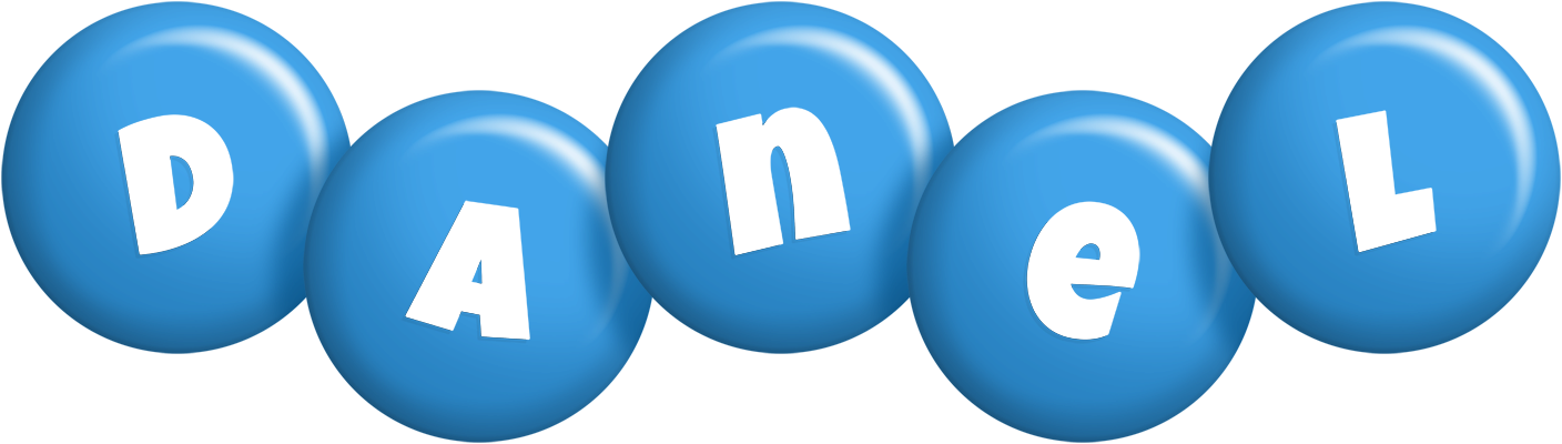Danel candy-blue logo